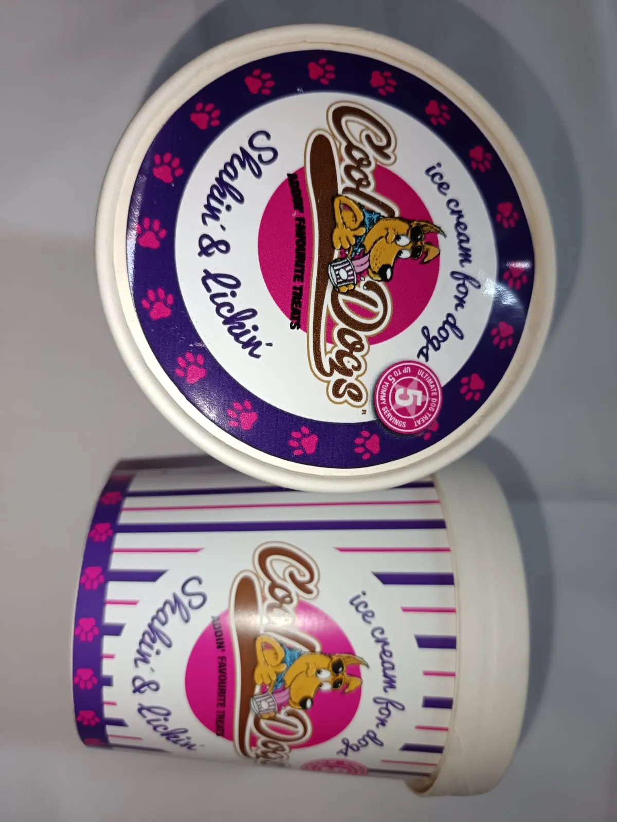 Addin' Favorite Flavour dog ice cream