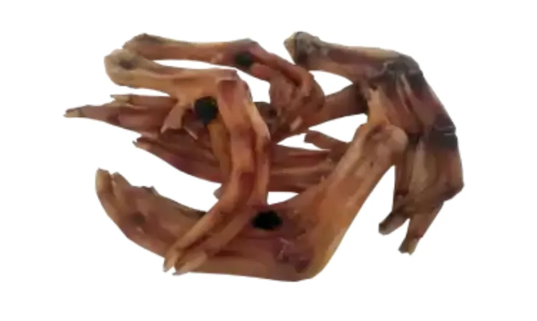 Doggobone Dried Duck Feet natural dog treats